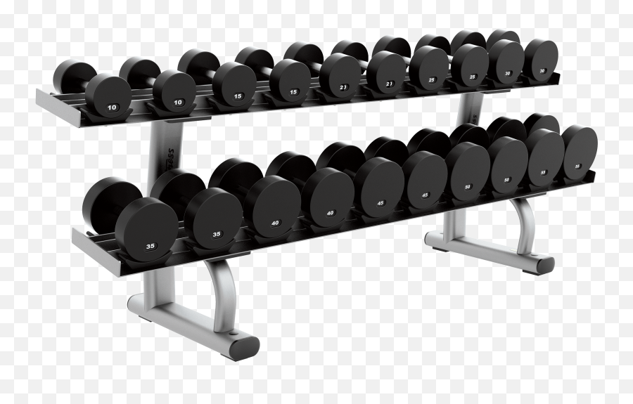 Signature Series Two Tier Dumbbell Rack Emoji,Barbell Png
