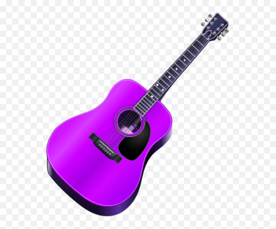 Guitar Vector Clip Art - Music Instrument Images Png Emoji,Guitar Clipart