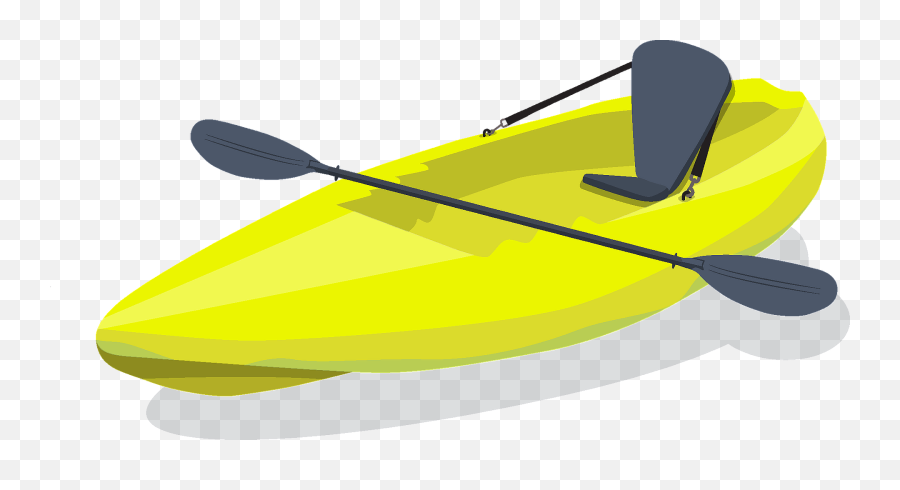 Kayak Clipart - Surf Kayaking Emoji,Canoe Clipart