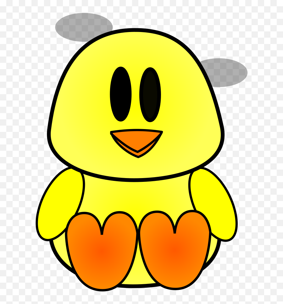 Baby Chick Svg Vector Baby Chick Clip Art - Svg Clipart Dot Emoji,Chick Clipart