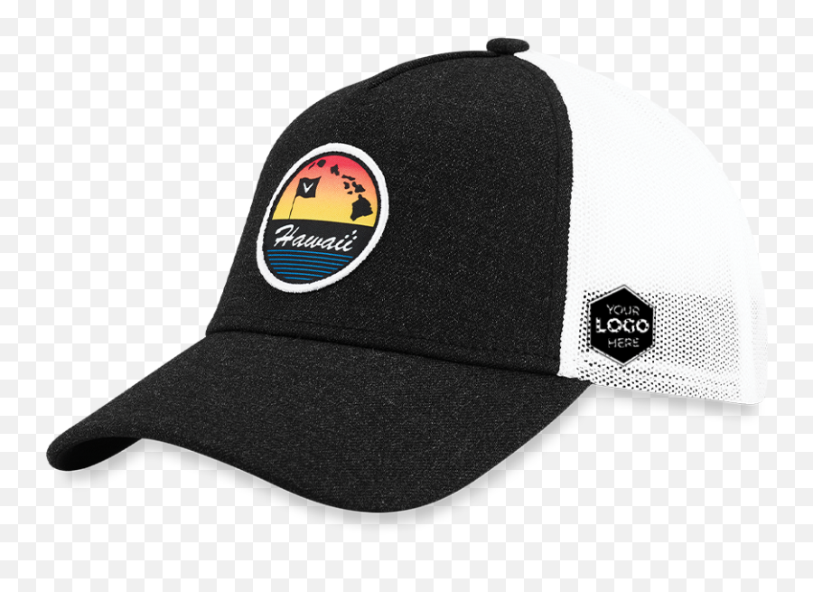 Callaway Golf Hawaii Trucker Logo Cap - Unisex Emoji,Custom Logo Hats