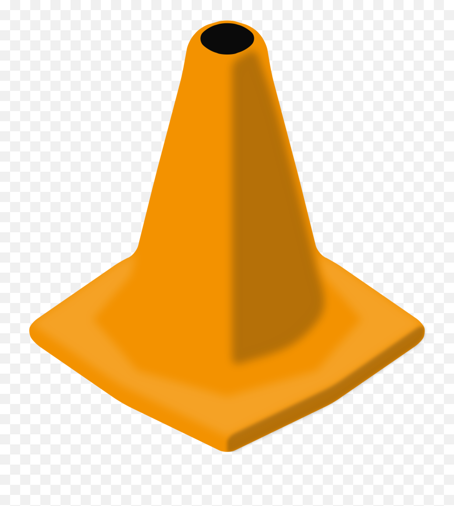 Orange Cone Clip Art Clipart Images - Witch Hat Emoji,Cone Clipart