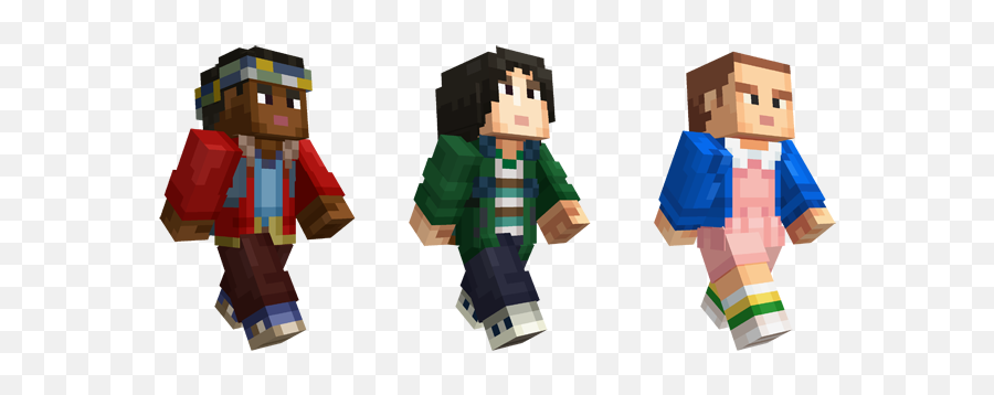 Stranger Things Comes To Minecraft Minecraft - Pack Stranger Things Minecraft Emoji,Minecraft Transparent Skin