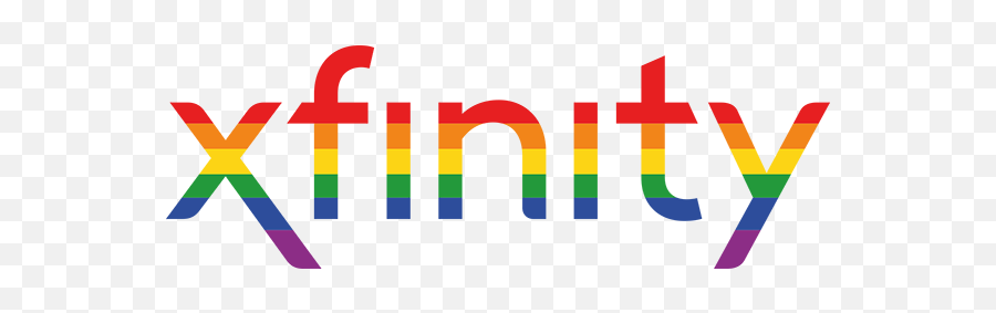 Download Hd Rainbow Pride Comcast - Xfinity The Future Of Awesome Emoji,Comcast Logo