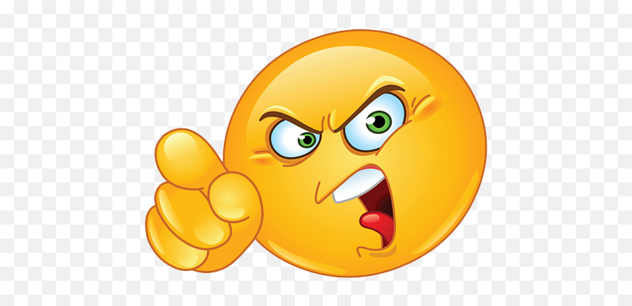 Angry Emoji Png Hd - Angry Emoticon,Angry Emoji Png