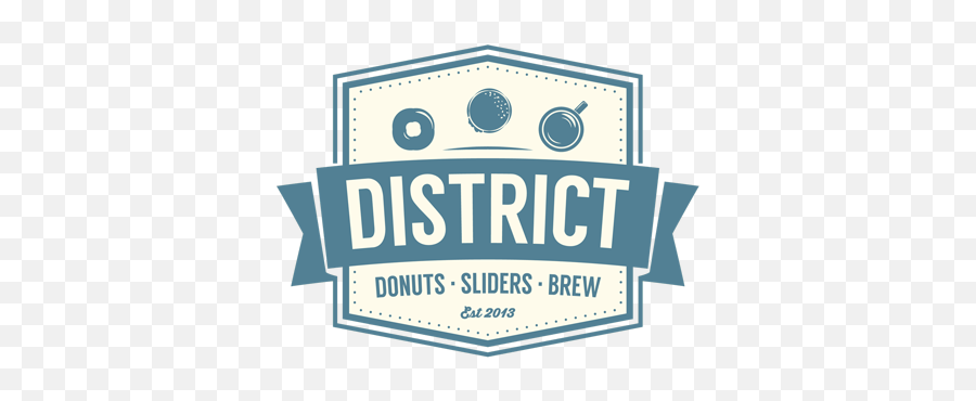 District Donuts - Cafe Melina Emoji,Donut Logo