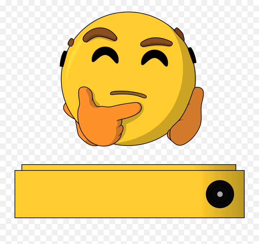 Thinking Emoji - Thinking Emoji Youtooz,Thinking Transparent