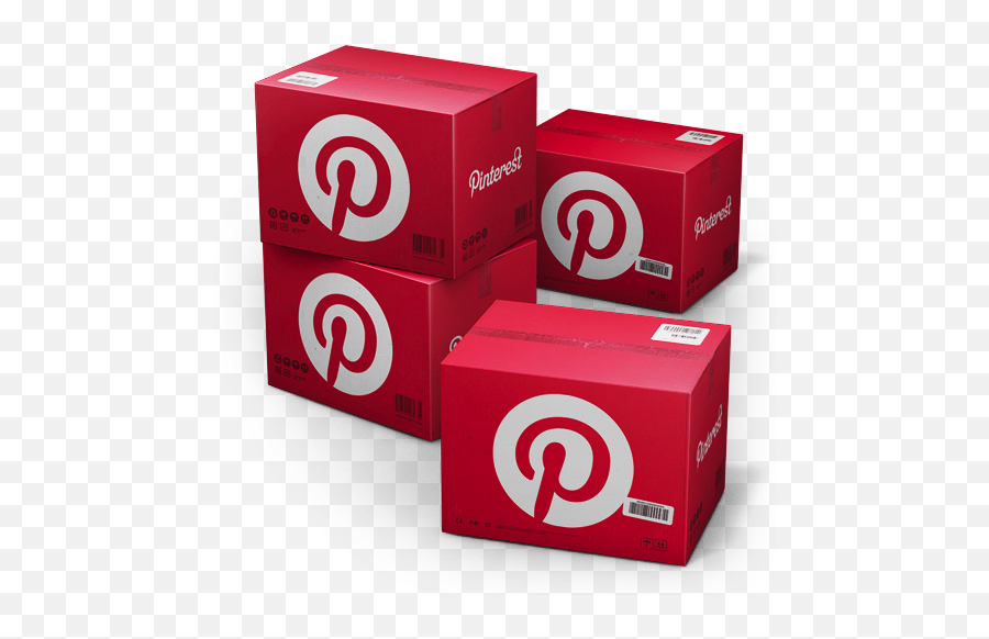 Pinterest Shipping Box Icon - Facebook Box Emoji,Pinterest Icon Png