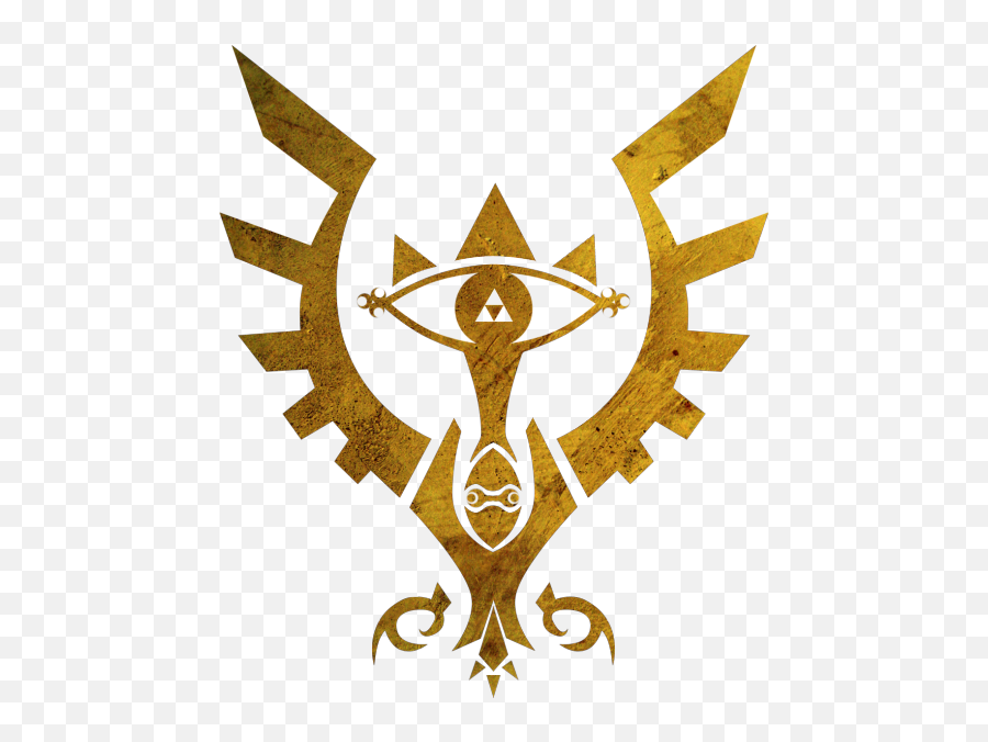Triforce Sheikah Hd Png Download - Sheikah Triforce Emoji,Triforce Logo