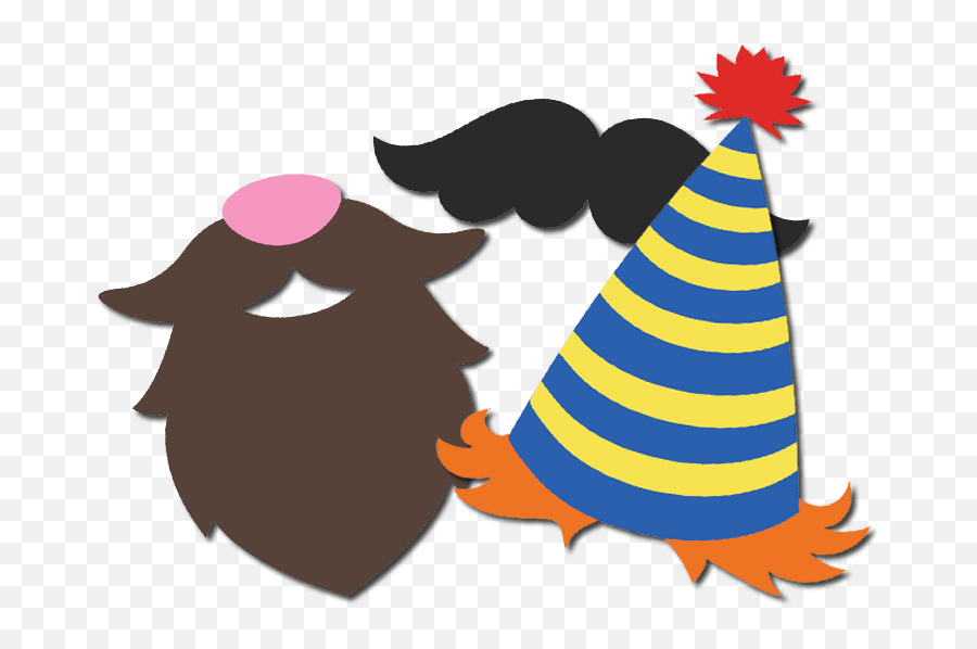 Printables - Party Hat Emoji,New Year's Eve Clipart