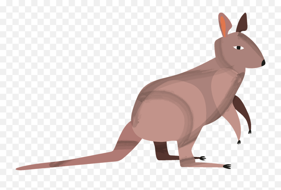 Kangaroo Clipart - Animal Figure Emoji,Kangaroo Clipart