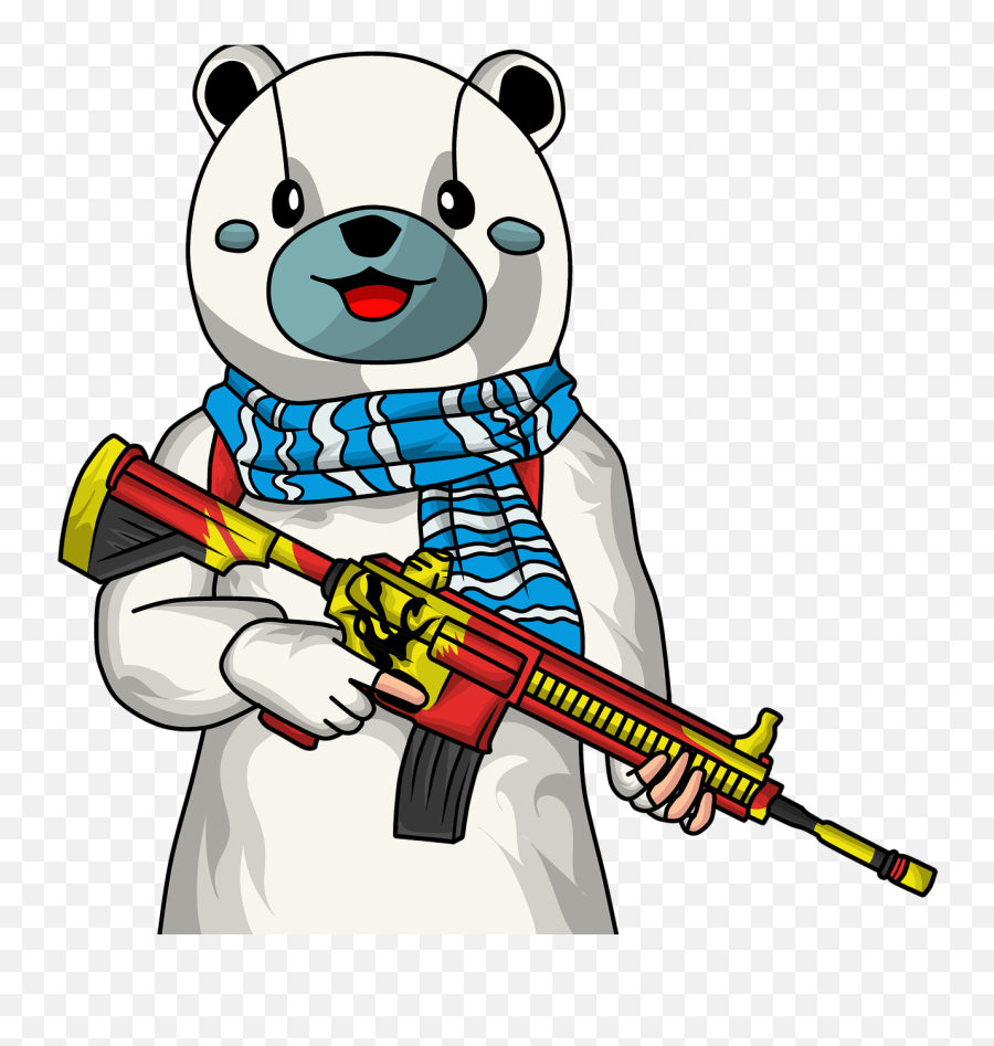 Bear Avatar Gun - Avatar Pubg Mascot Logo Emoji,Avatar Logo