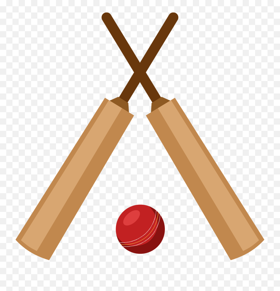 Cricket Bats And Ball Clipart Free Download Transparent - Famen Temple Emoji,Bats Clipart