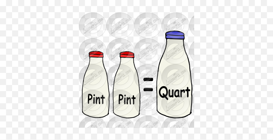 1 Quart Picture For Classroom Therapy Use - Great 1 Quart Plastic Bottle Emoji,Versus Clipart
