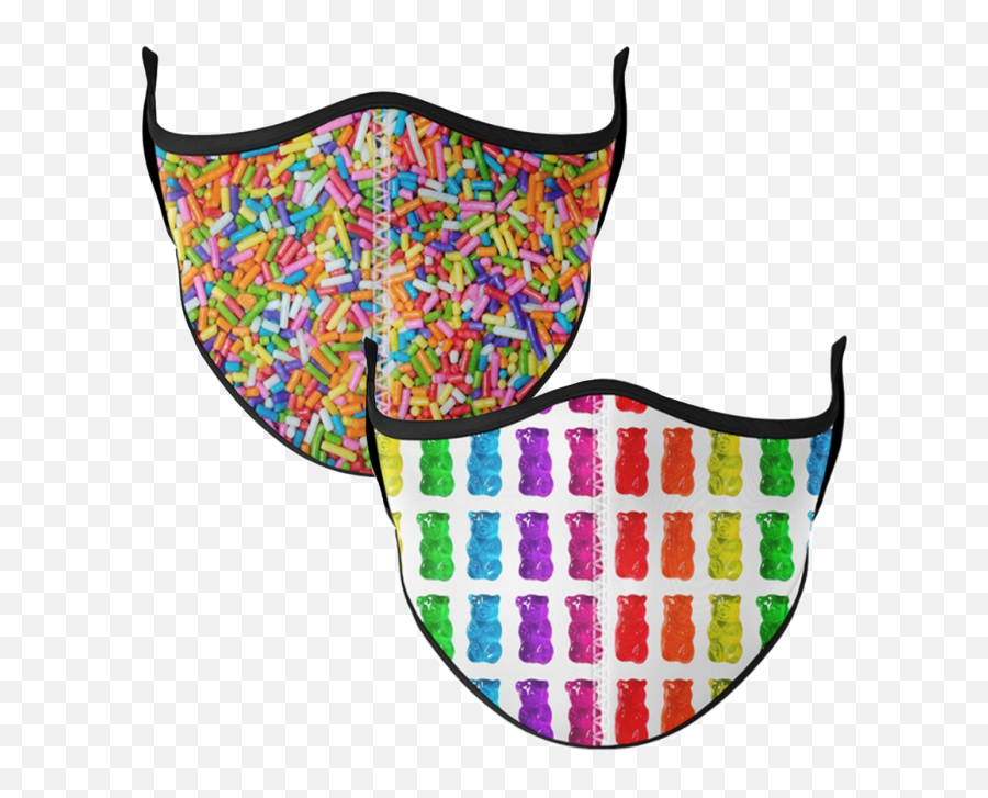 Candy Printed Face Mask Emoji,Transparent Face Mask