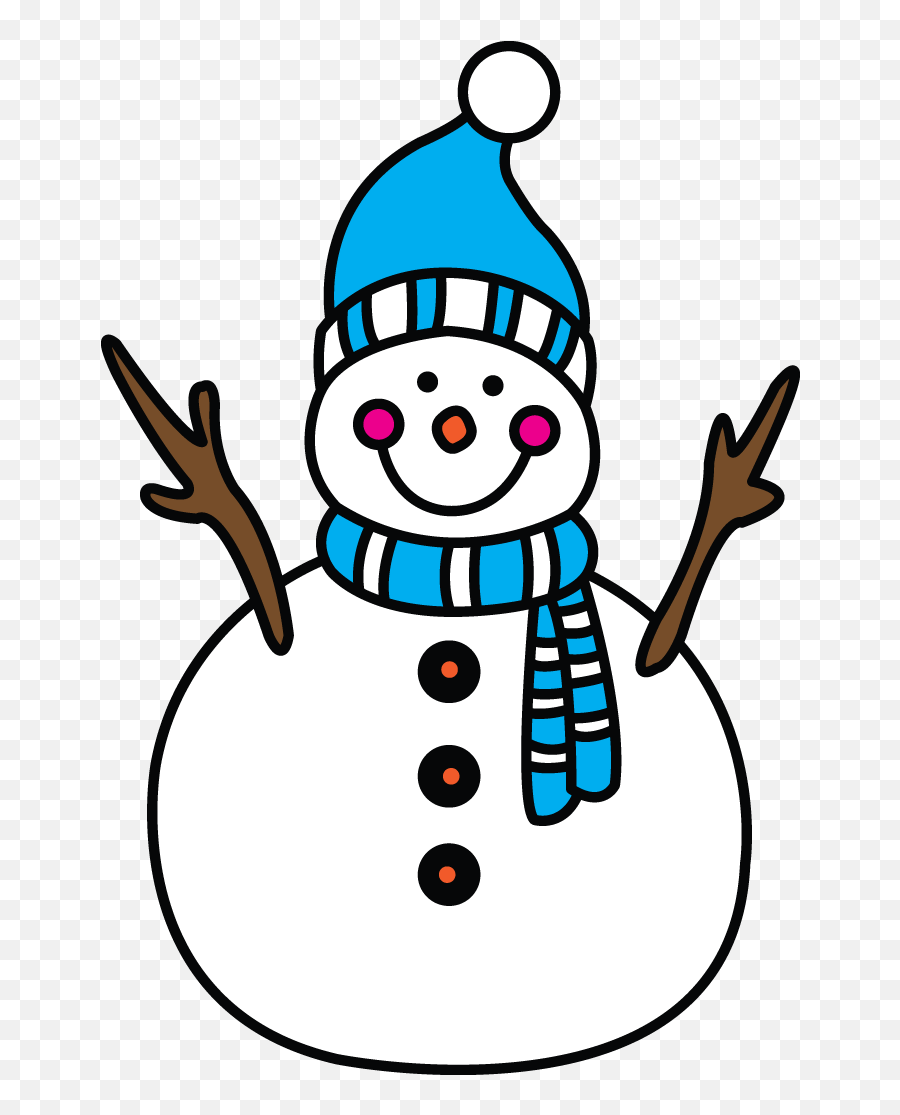 How To Draw A Snowman Winter Fun - Christmas Things To Draw Emoji,Sparklers Clipart