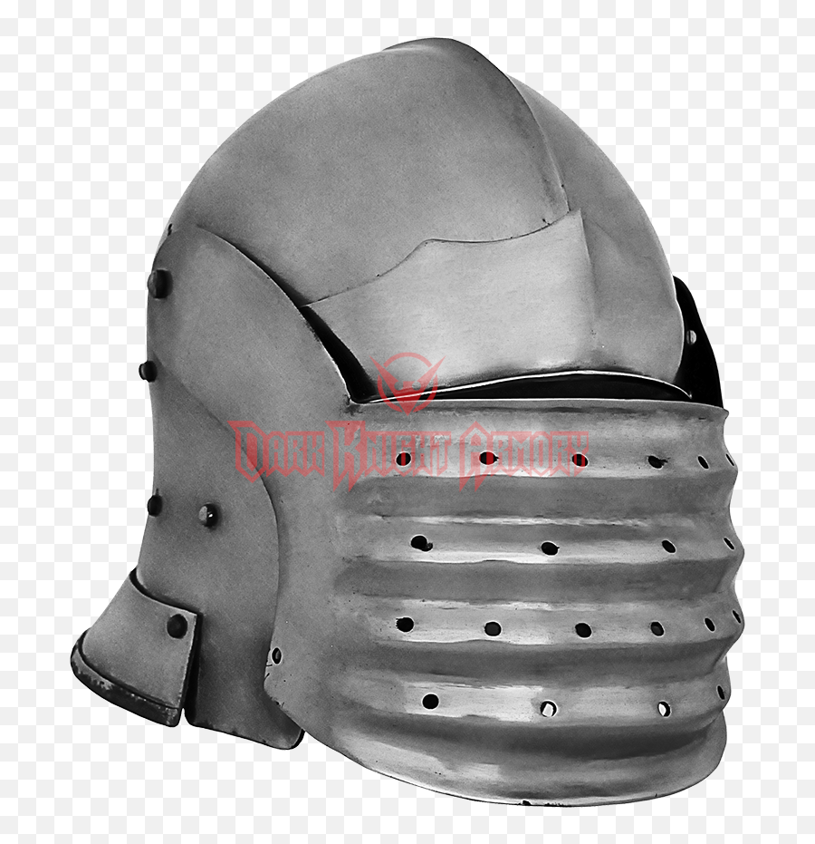 Download Hd Shovel Knight Helmet Diy - Bellows Face Sallet Emoji,Knight Helmet Png