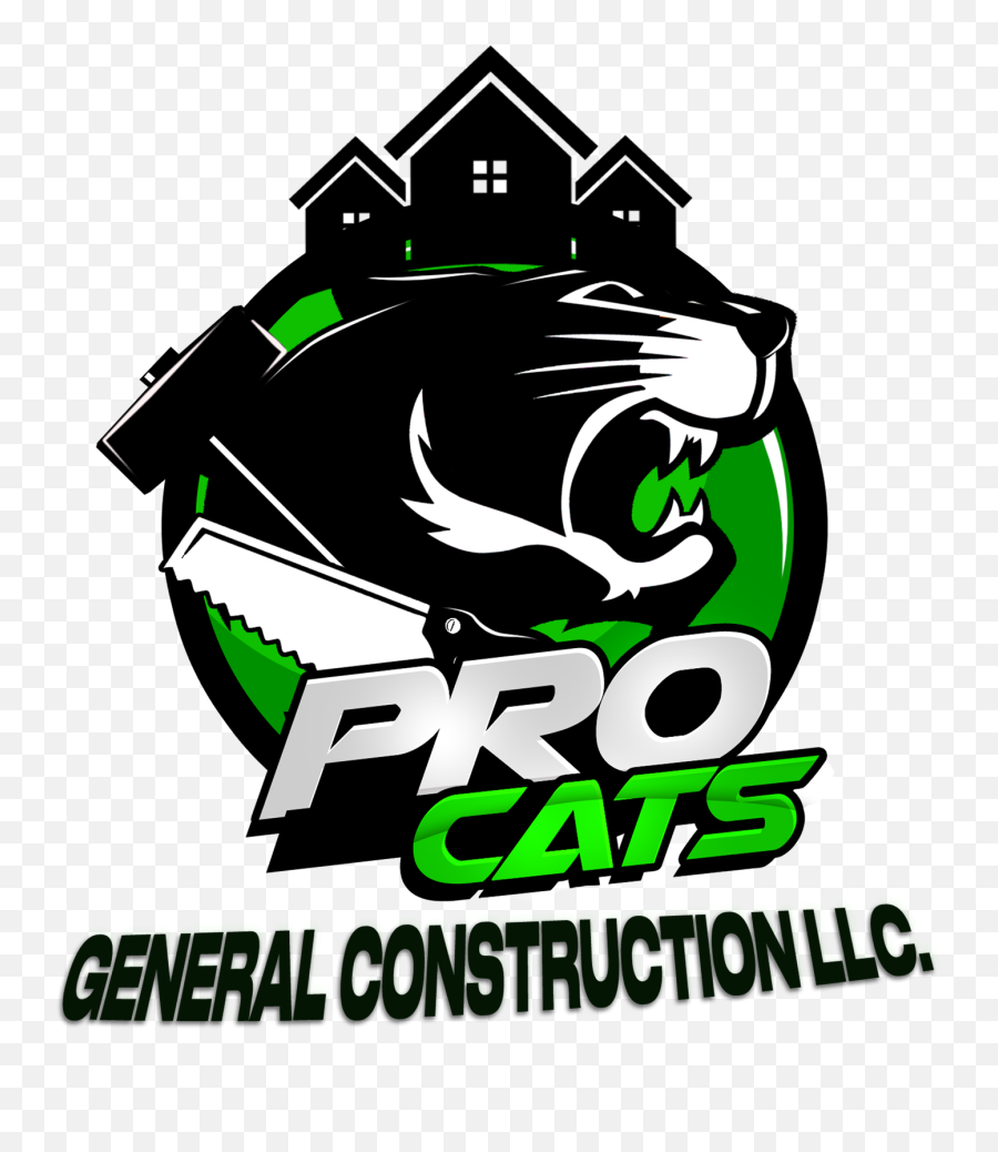 Pro Cats General Construction Llc Emoji,Cats Musical Logo