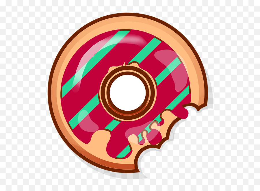Donut Sweets Baking Food Tasty Bun Yummy Icon Emoji,Bun Clipart
