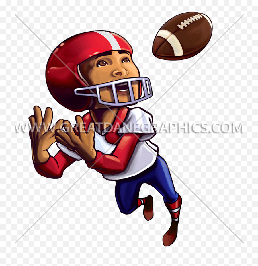 Library Of Football Player Catching Freeuse Library Png - Playing American Football Transparent Kids Emoji,Football Player Clipart
