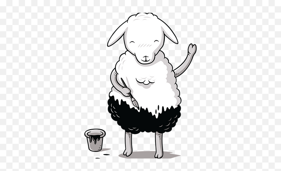 Home Services Pandore Emoji,Black Sheep Clipart