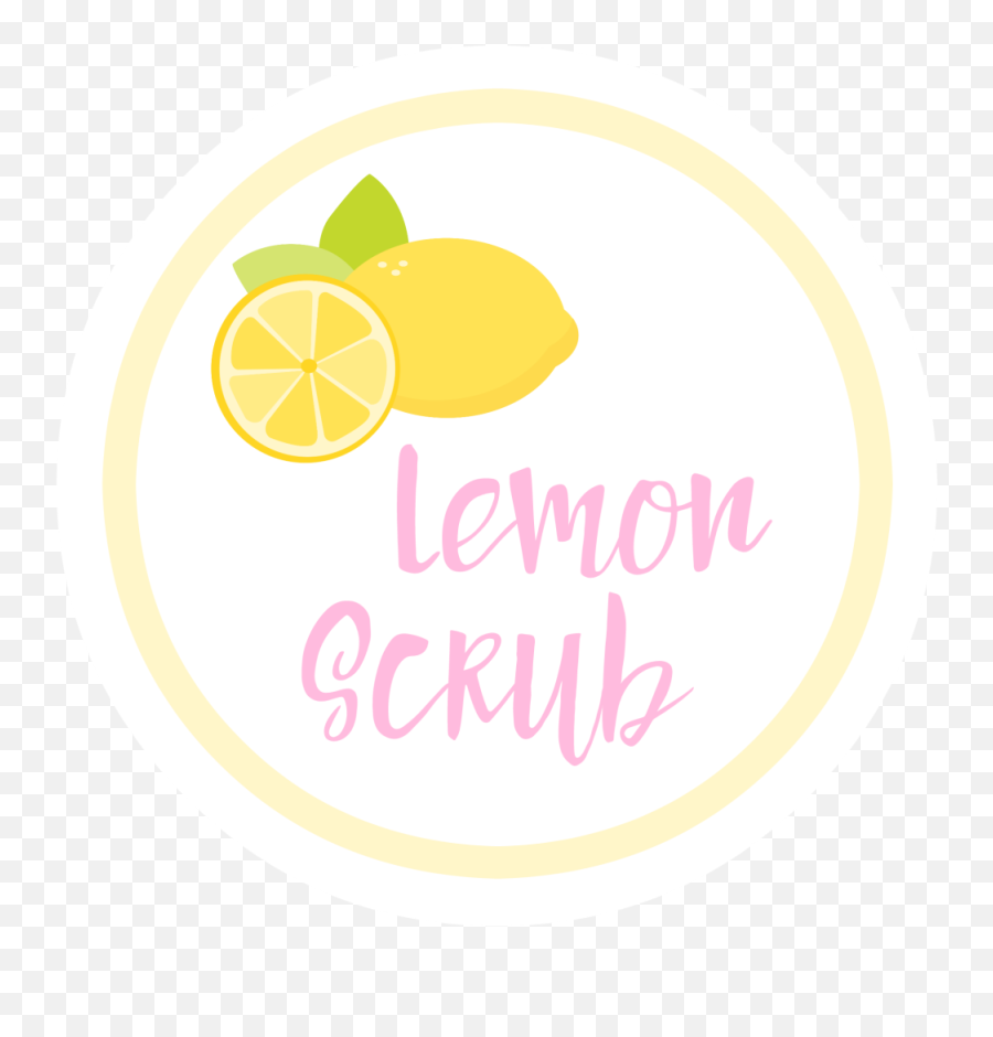 Lemonscrubtagpink - Lemon Scrub Tag Clipart Full Size Emoji,Scrub Clipart