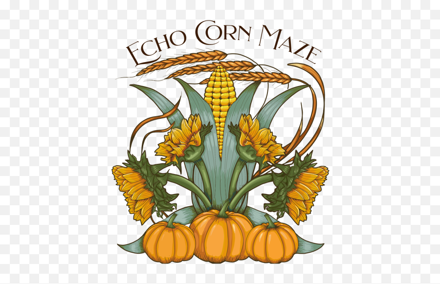 Attractions Echo Corn Maze U0026 Pumpkin Patch Emoji,Hay Ride Clipart