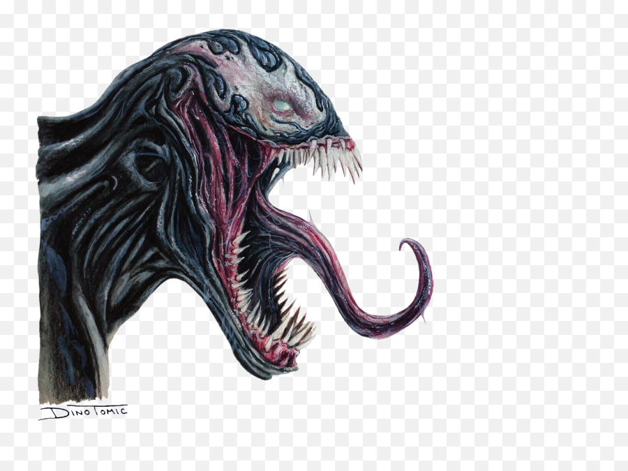 115 Venom - Venom Illustrator Emoji,Venom Png