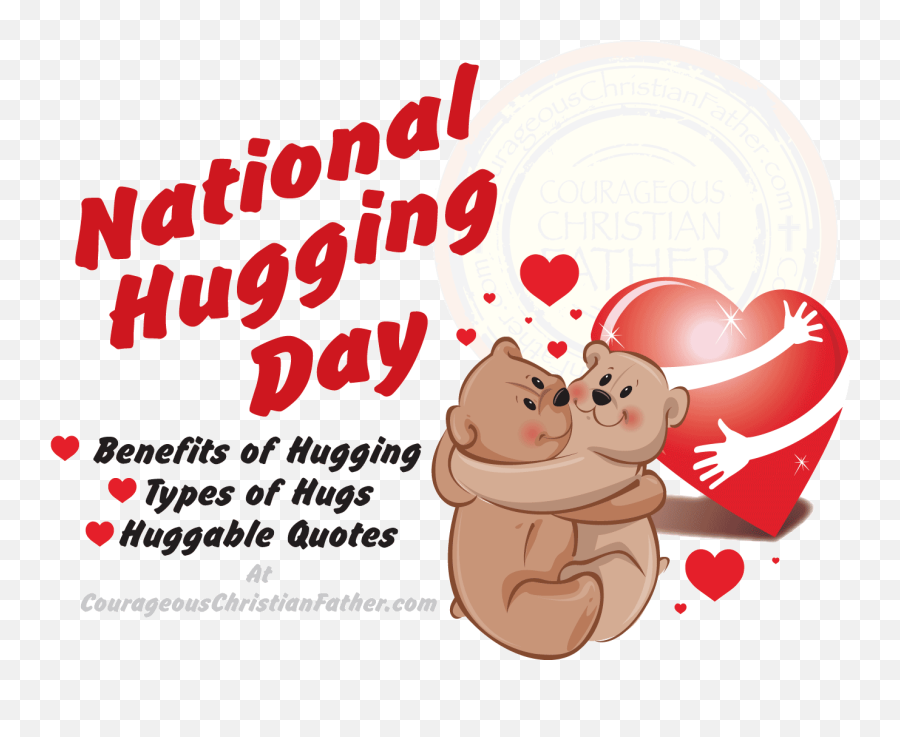 National Hug Day Clipart - National Hugging Day 2021 Emoji,Picture Day Clipart