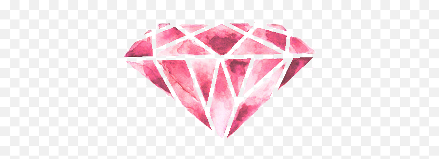 Download Pink Diamond Heart Transparent - Transparent Diamond Pink Png Emoji,Pink Png