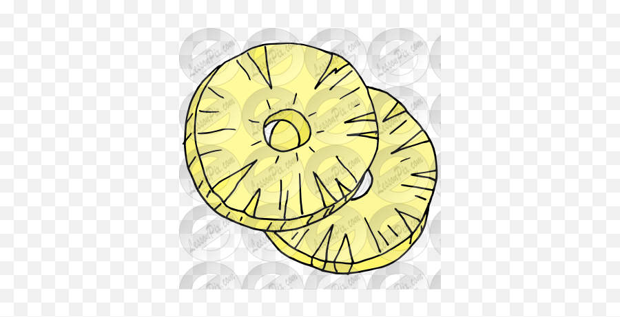 Pineapple Picture For Classroom Therapy Use - Great Ammonites Emoji,Pineapple Clipart