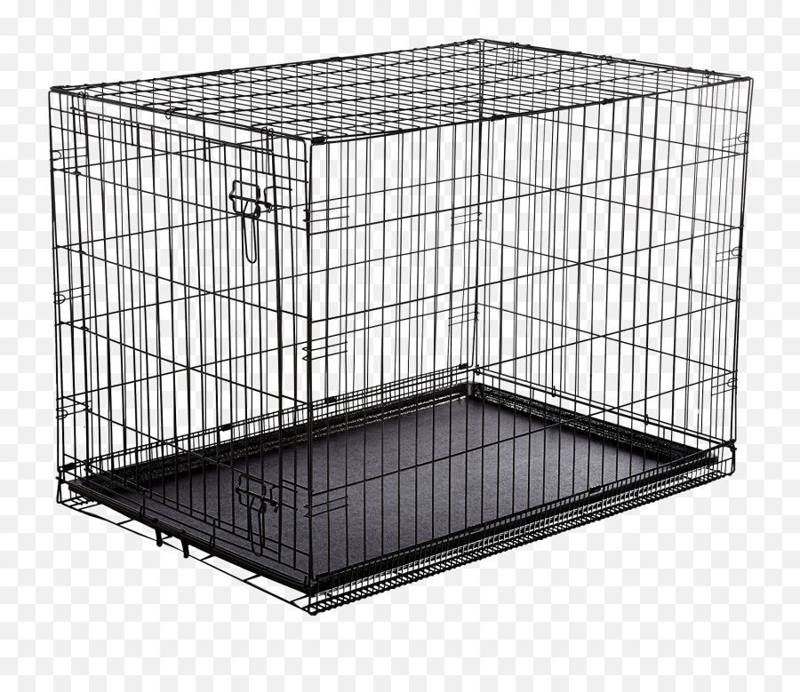 Dog Cage - Wire Dog Crate Emoji,Cage Png