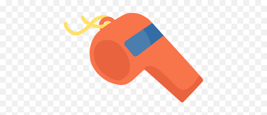 Sport Whistle Icon American Football - Transparent Whistle Clipart Png Emoji,Whistle Png