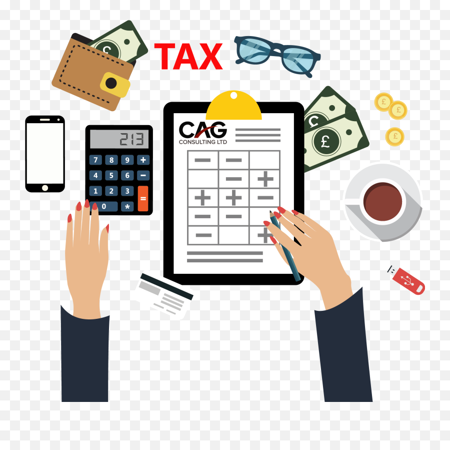 Transparent Office Supplies Clipart - Taxes Png Emoji,Taxes Clipart