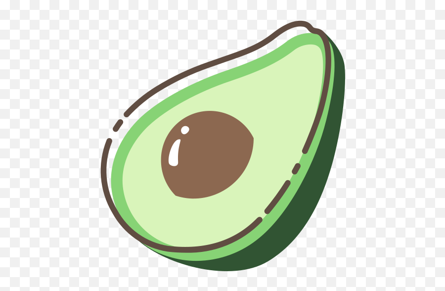 Avocado Vector Icons Free Download In Svg Png Format - Hass Avocado Emoji,Avocado Transparent Background