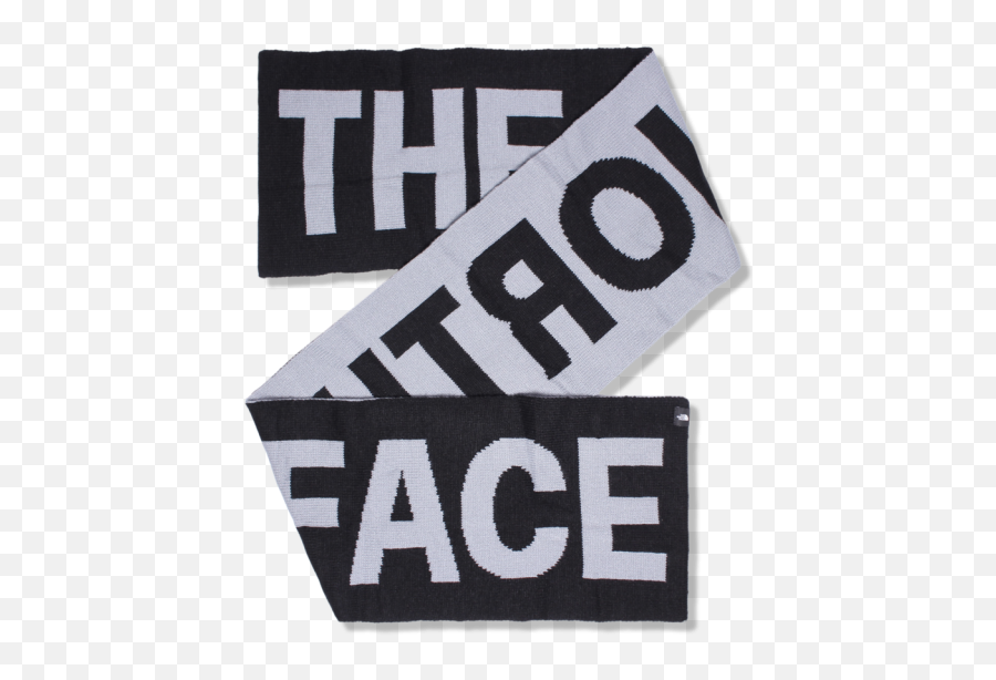 Logo Scarf - Horizontal Emoji,North Face Logo