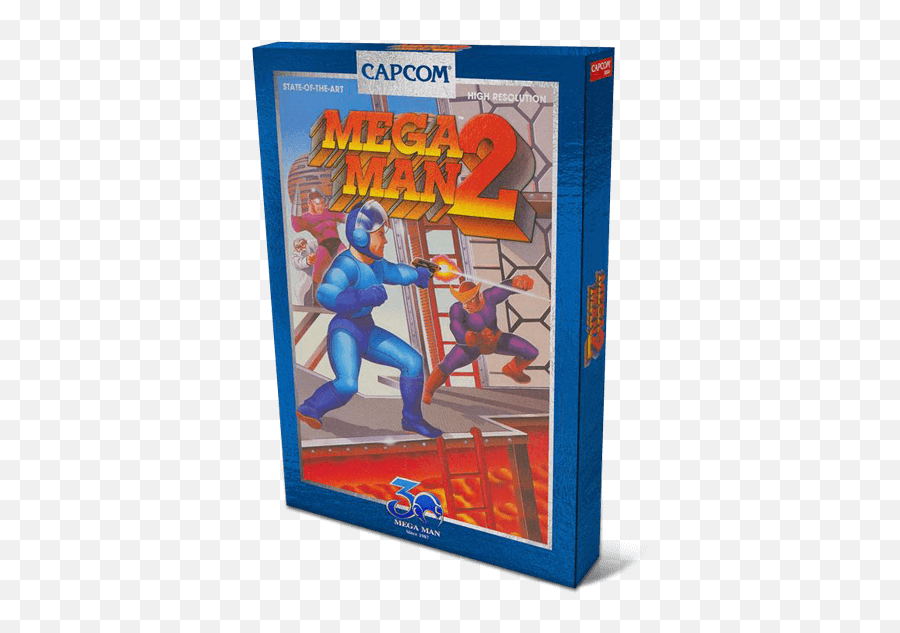 Mega Man 2 - 30th Anniversary Classic Cartridge Retro Fighters Megaman 2 Cartridge Emoji,Mega Man X Logo