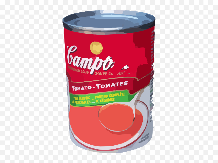 Soup Can Clip Art At Clker - Canned Goods Clip Art Transparent Emoji,Soup Clipart