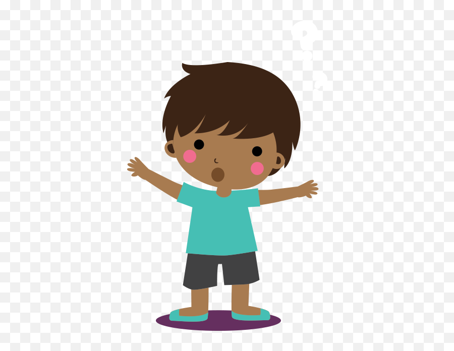 Child Talking Clipart Png Image With No - Kid Talking Clipart Transparent Emoji,Talking Clipart