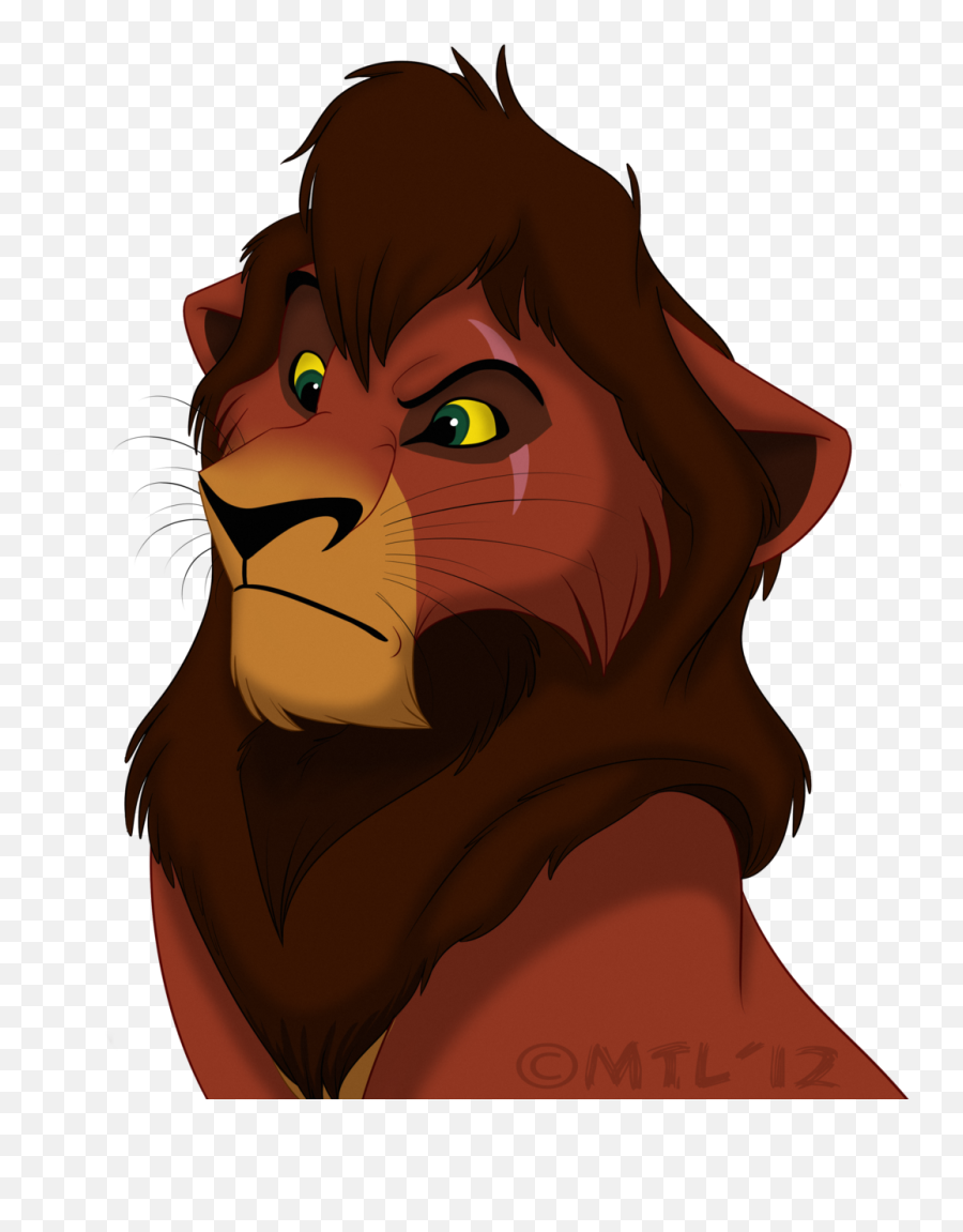 Kovu Nala Simba Scar Lion - Lion King Png Download 1280 Emoji,Scar Clipart