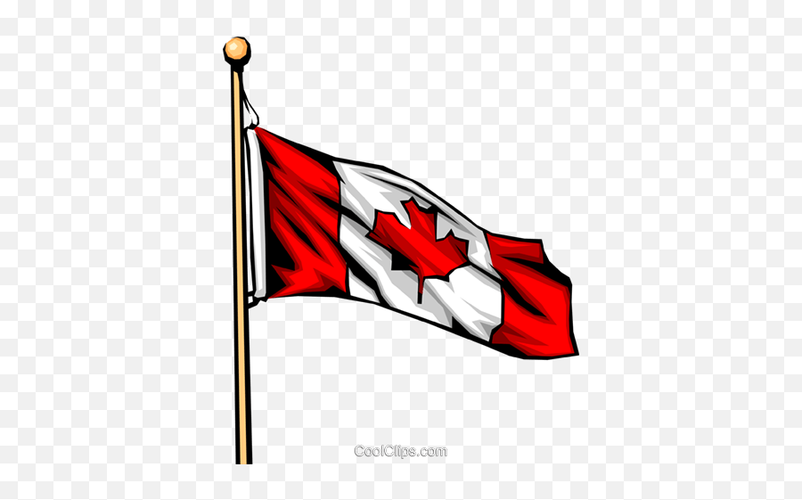 Canadian Flag Royalty Free Vector Clip Art Illustration Emoji,Trinidad Flag Png