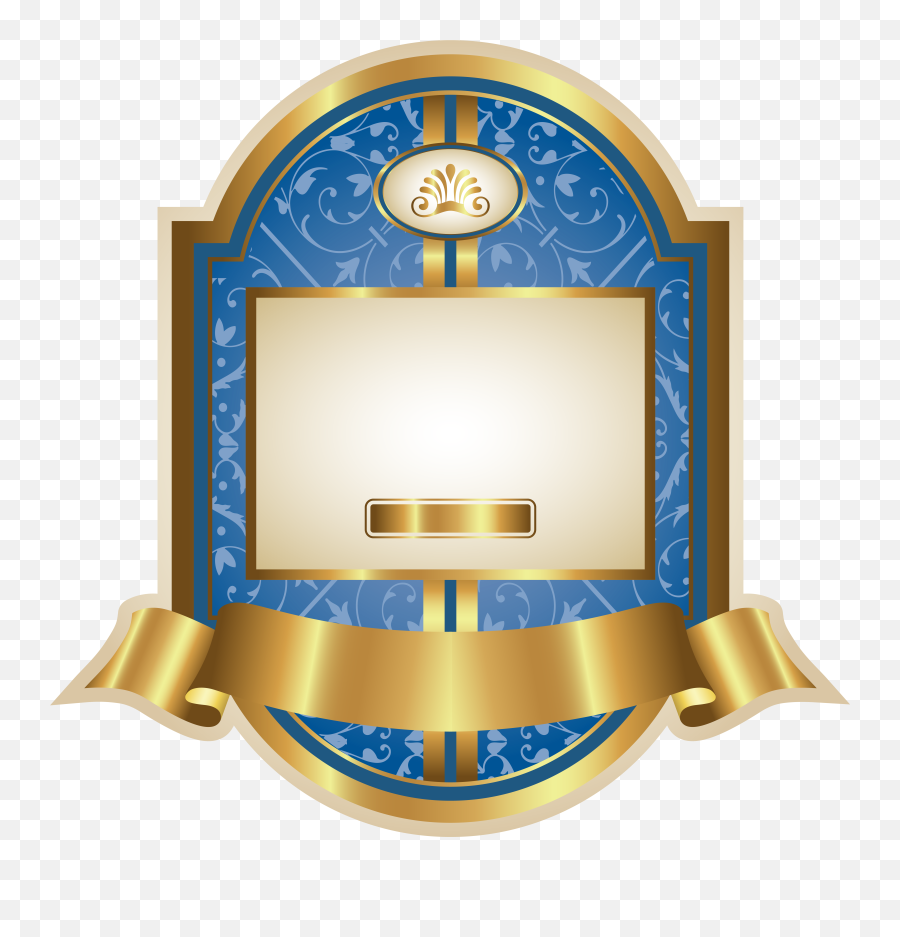 Frame Background Paper Background Crown Logo Royal - Clip Emoji,Royal Blue Border Clipart