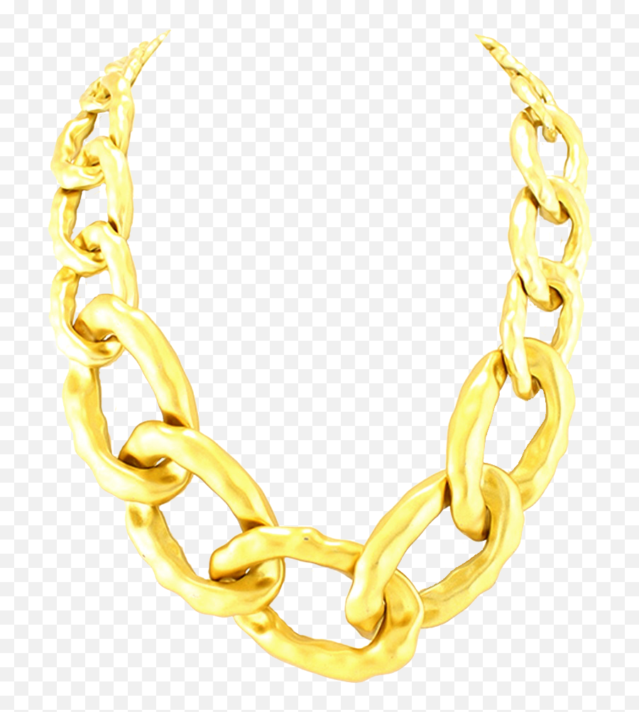 Transparent Png Gold Chain Png Image - Thug Life Chain Png Emoji,Gold Chain Png