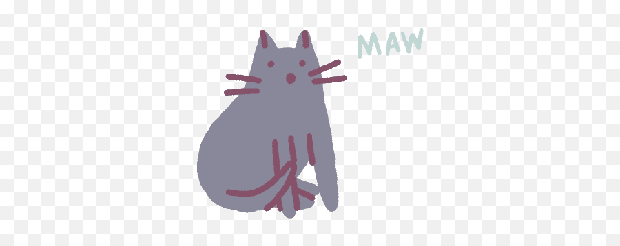 Maw - Royaltyfree Gifs Animated Stickers Cliply Emoji,Dancing Cat Gif Transparent