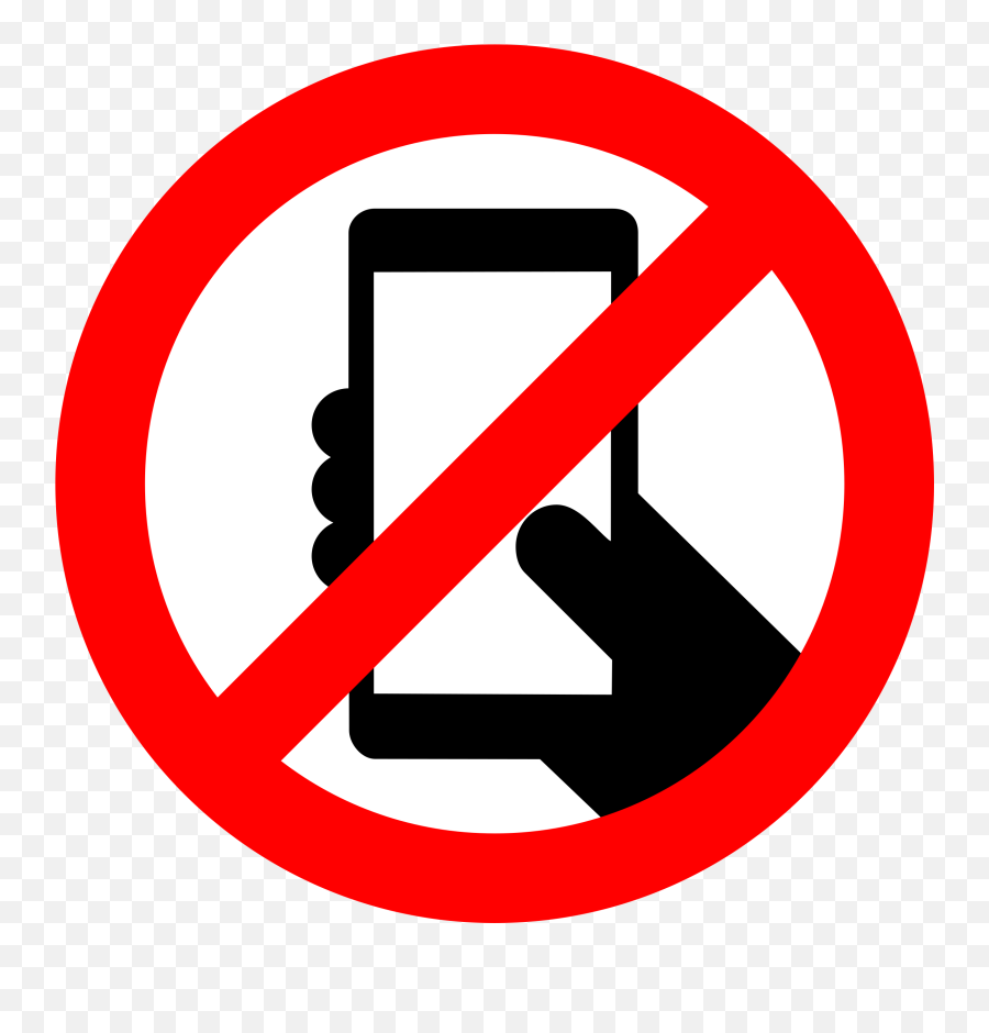 No Cellphone Allowed - No Cell Phone Icon Png Emoji,Cell Phone Png