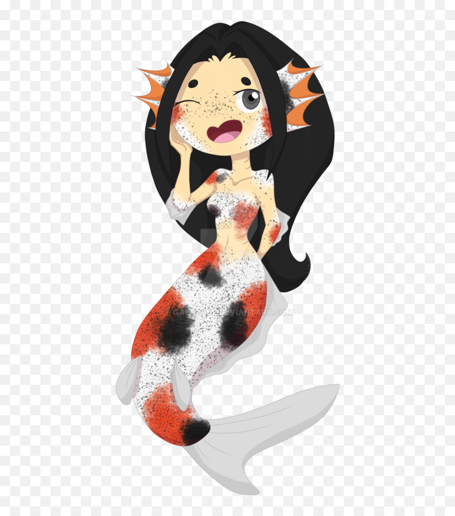 Chibi Koi Fish Clipart - Full Size Clipart 1652061 Emoji,Koi Fish Clipart