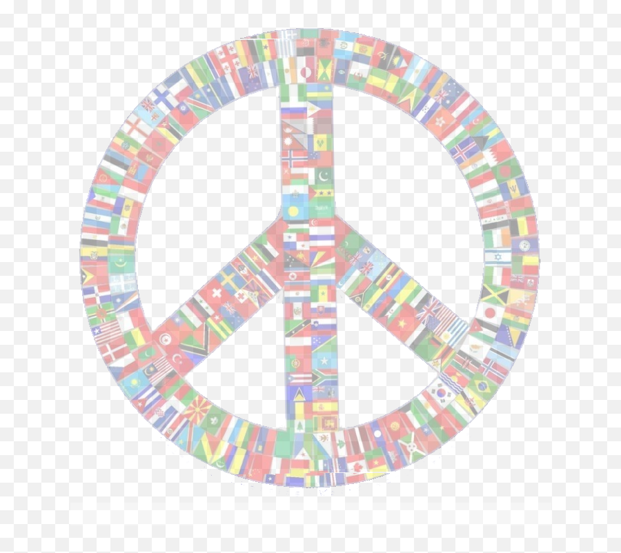 Peace Sign - Black Floral Peace Sign Emoji,Peace Sign Png
