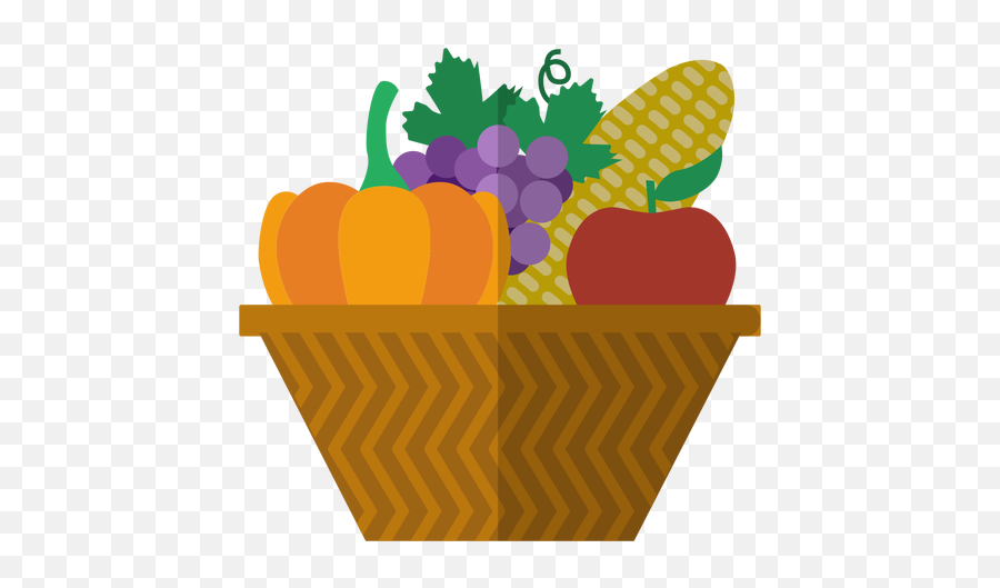 Kwanzaa Harvest Basket Icon Transparent - Superfood Emoji,Harvest Clipart