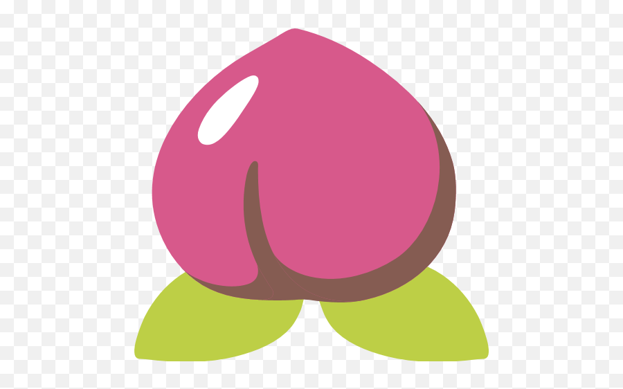 Peach - Dot Emoji,Peach Emoji Png