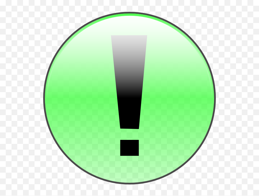 Clipart Panda - Green Logo Attention Emoji,Attention Clipart